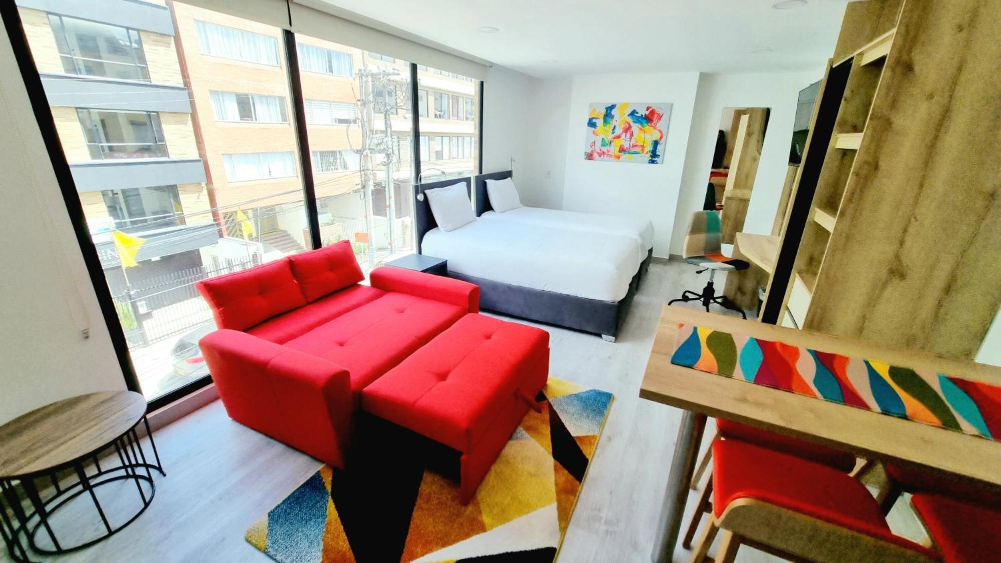 Toscana Loft - Apartasuites Bogotá Dış mekan fotoğraf